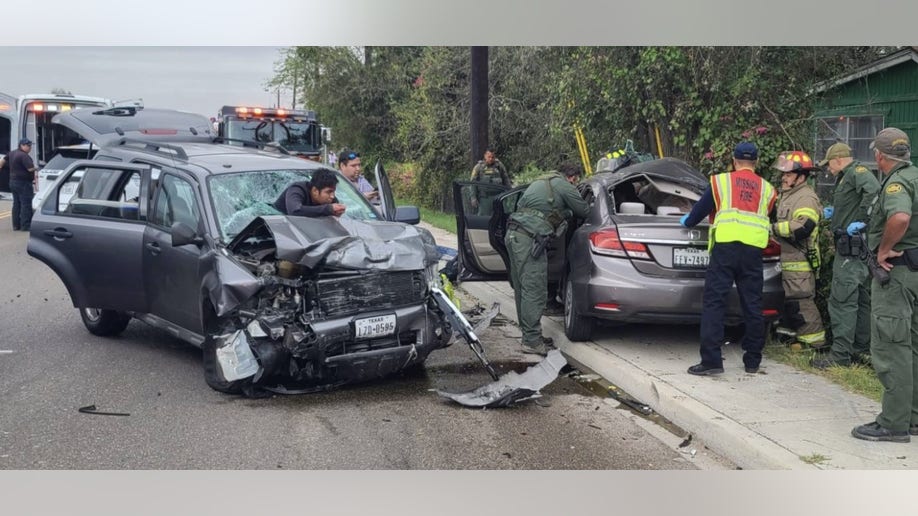 Texas Human Smuggler Car Crash Mission