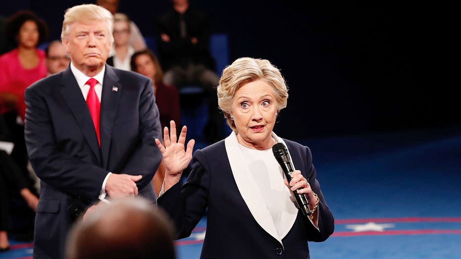 Hillary Clinton complains it's 'impossible' to debate Trump, 'waste of time' to refute arguments