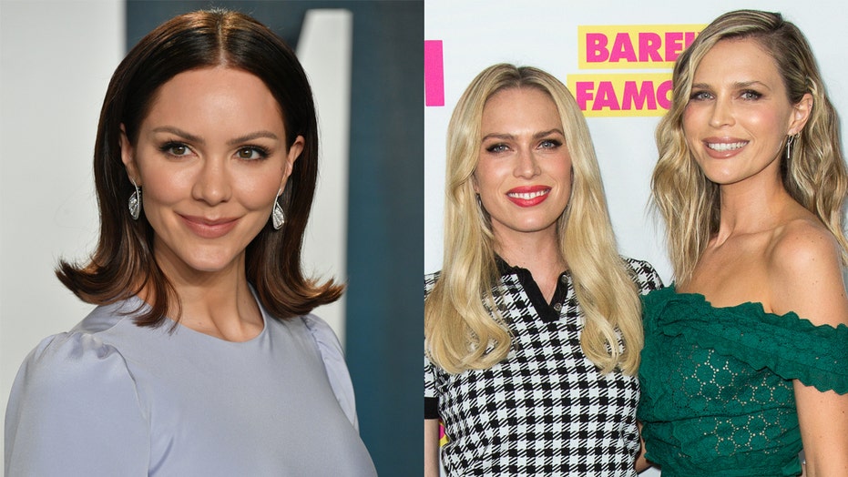 Katharine McPhee’s bikini photo critics fended off by her stepdaughters Erin and Sara Foster