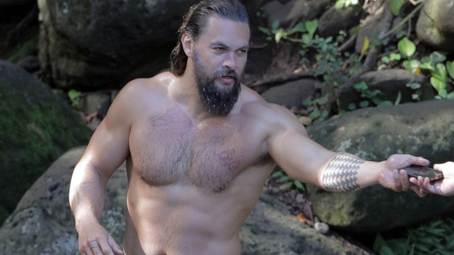 Jason Momoa displays chiseled physique after filming ‘Aquaman’ sequel in Hawaii