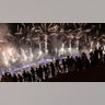 Fireworks light up the sky over Sydney Harbour as the clock strikes midnight on January 01, 2022 in Sydney, Australia.