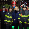 FOX News Media CEO Suzanne Scott at the All-American Christmas Tree Lighting with FDNY. 