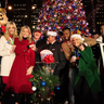 Fox News and FOX Business talent at the All-American Christmas Tree Lighting.