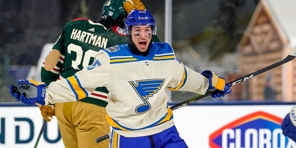St. Louis Blues - The NHL record for most points in an outdoor game now  belongs to Jordan Kyrou.