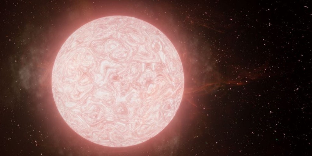 Red supergiant star's death witnessed by astronomers for the first time: report - Vimarsana News