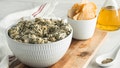 Healthy Spinach and Artichoke Dip from Cuisine and Travel.