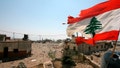 A Lebanese flag flies over Khiam prison, on Aug. 16, 2006, in the southern town of Khiam, Lebanon.