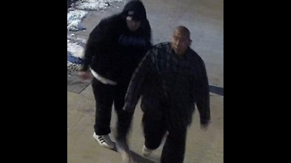 NYPD investigators are seeking these two men in connection with a stabbing attack in the Bronx on Jan. 9, 2022. 