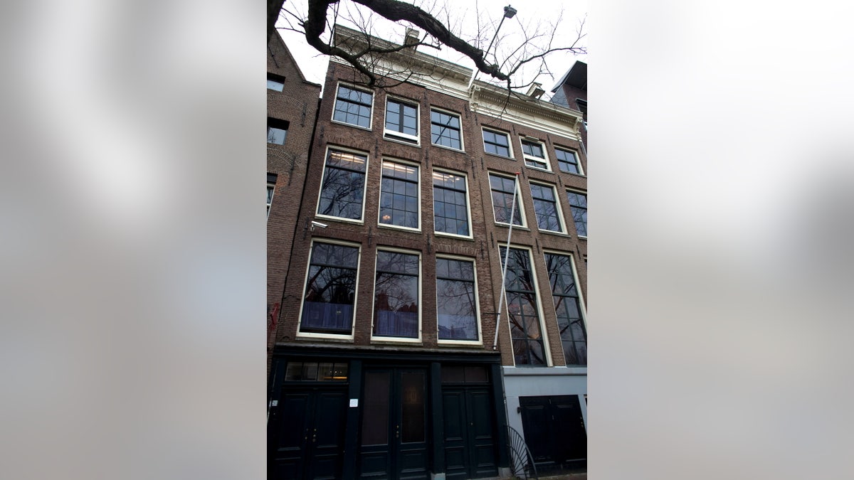 Anne Frank's house in Amsterdam, Netherlands