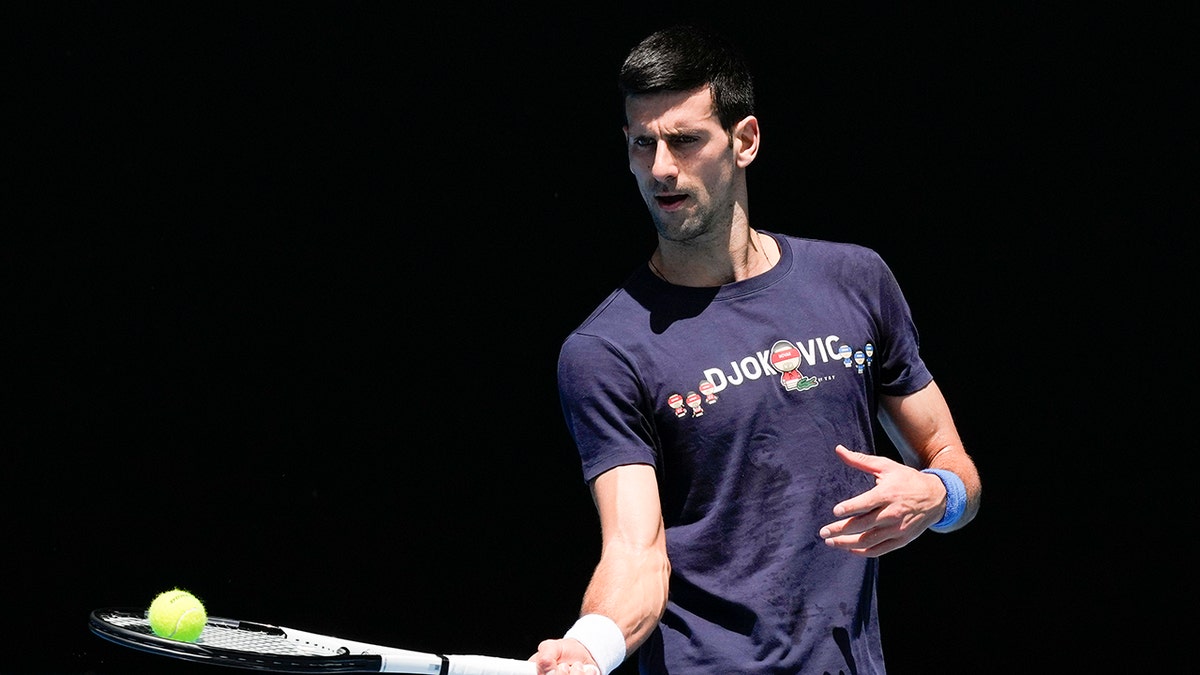 Serbia tennis player Novak Djokovic