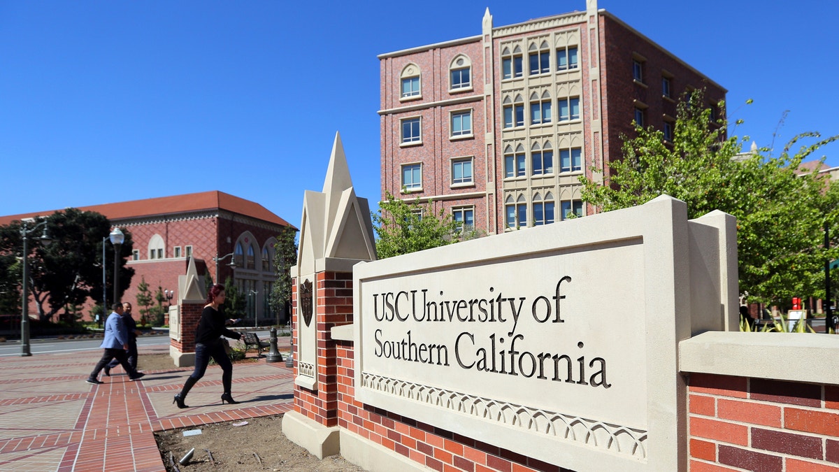 USC students campus