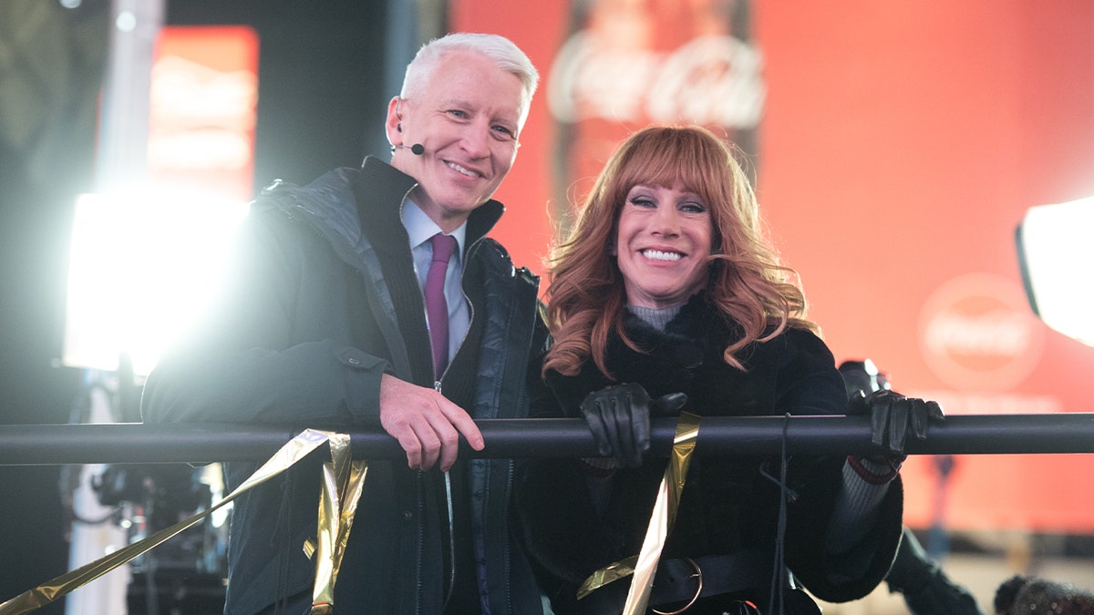 CNN's Anderson Cooper and Kathy Griffin