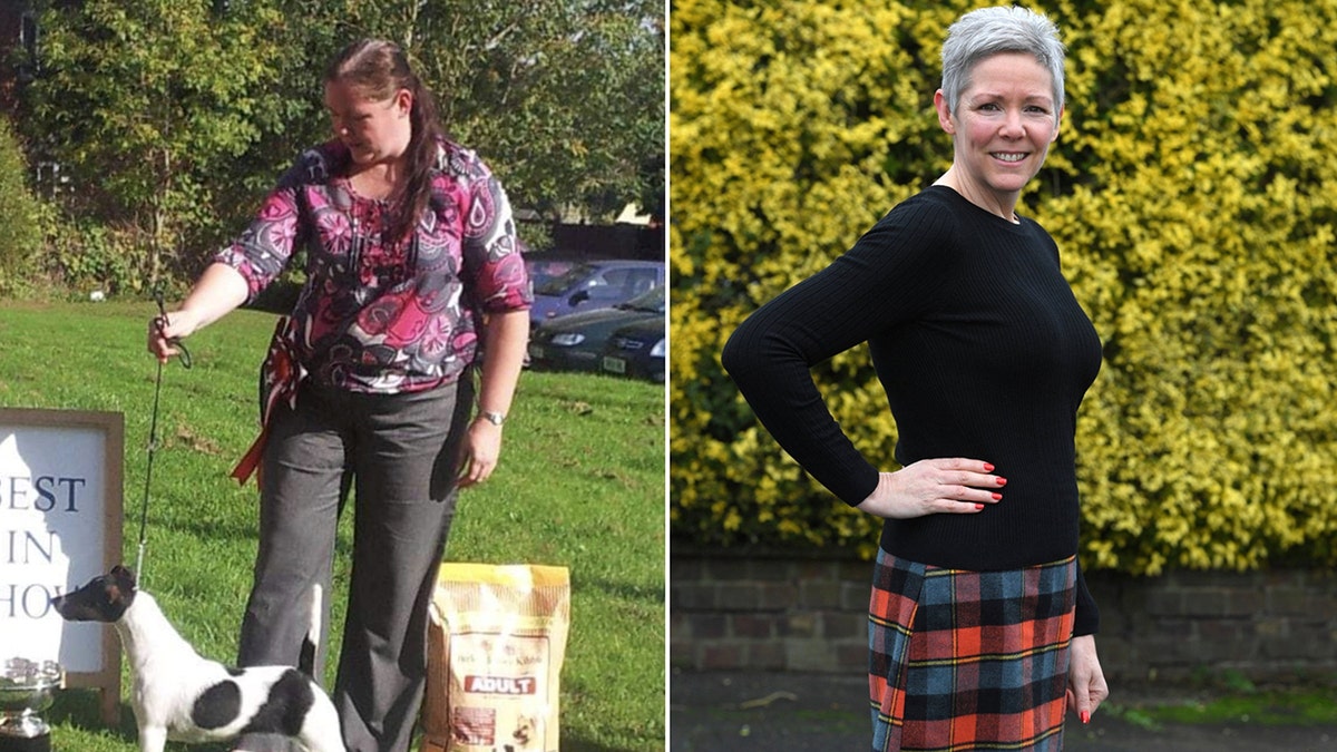 Andrea Richardson lost 57 pounds in six months and credits her weight loss with saving her life. 