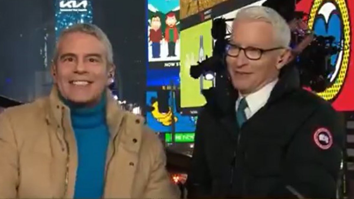 Andy Cohen and Anderson Cooper