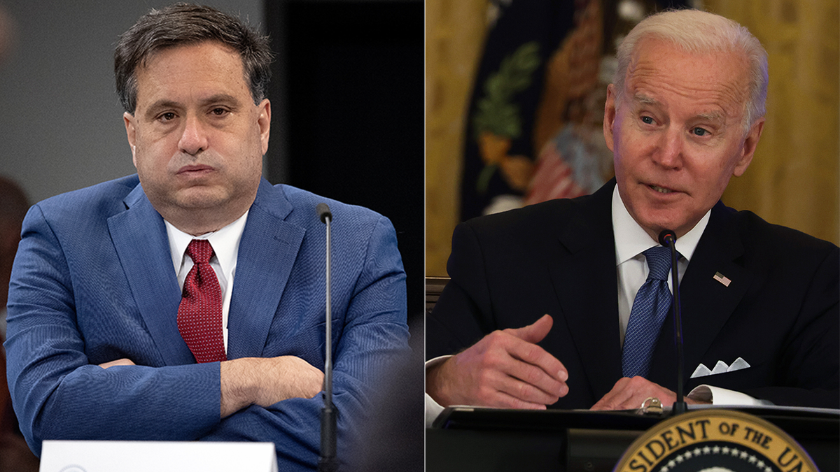 Ron Klain and former President Joe Biden