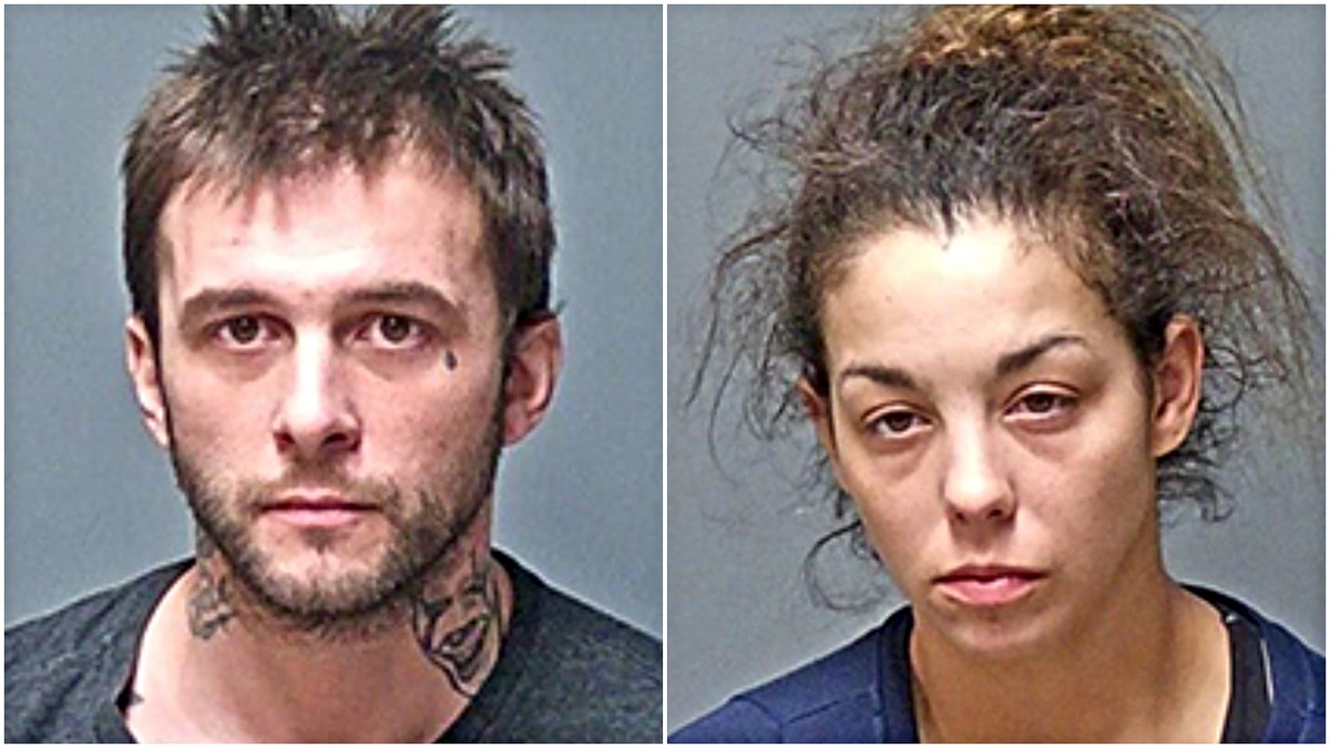 Harmony's dad and stepmom in mugshots