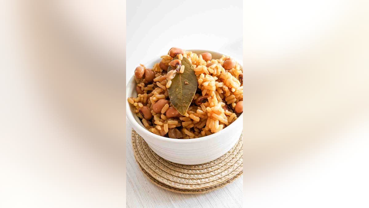 Black-Eyed Peas And Rice by KeyVion Miller