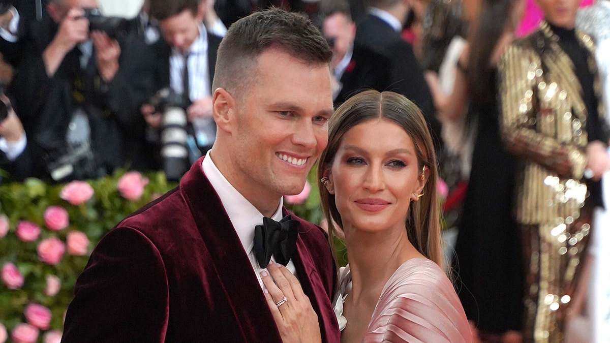 Tom Brady and Gisele Bundchen at the MET