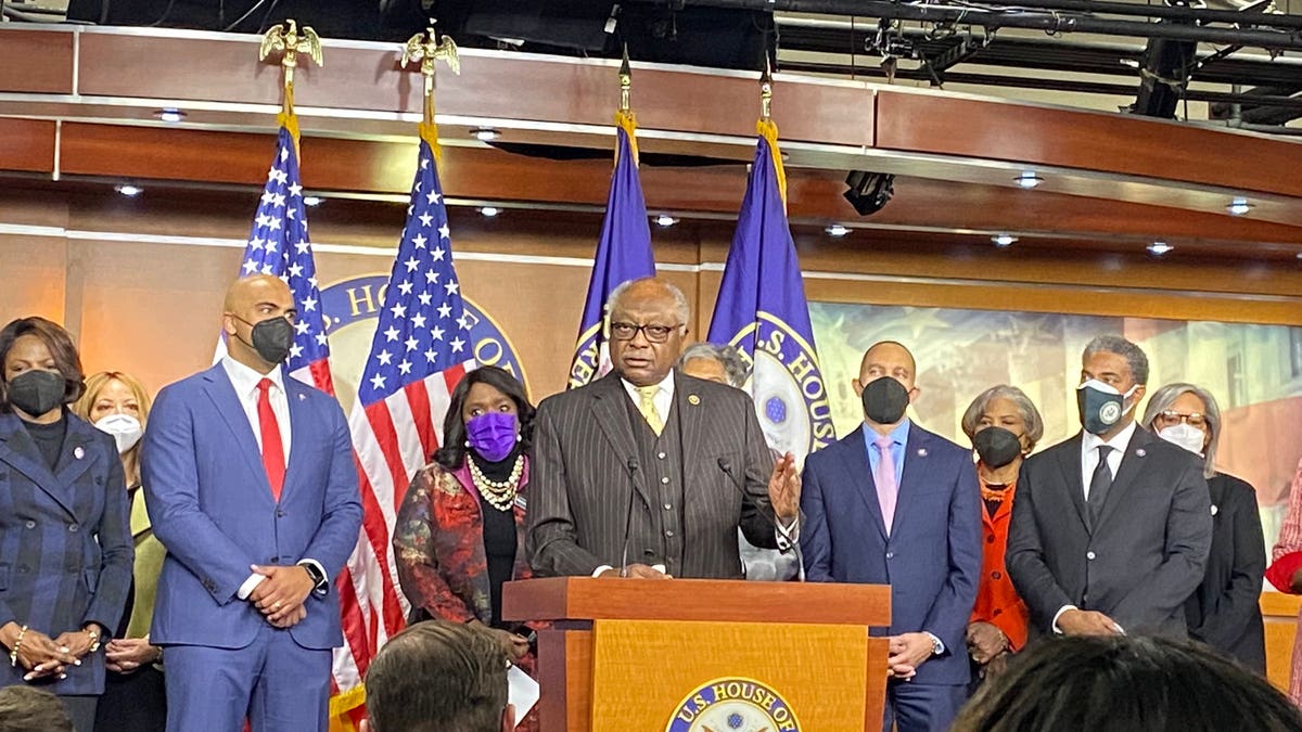 Congressional Black Caucus Biden elections bill Democrats