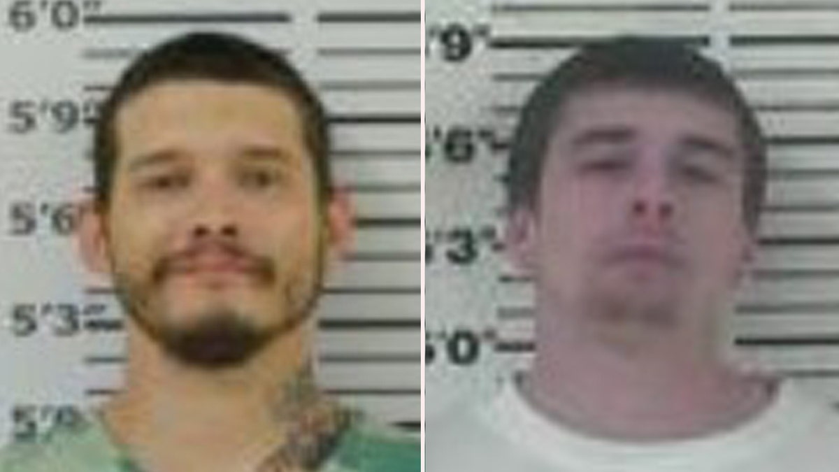 Carter County deputies responding to a burglary call arrived to find a car backing out of the driveway with two men inside, identified as Daniel Fleenor, 31, and Christopher Price, 30.
