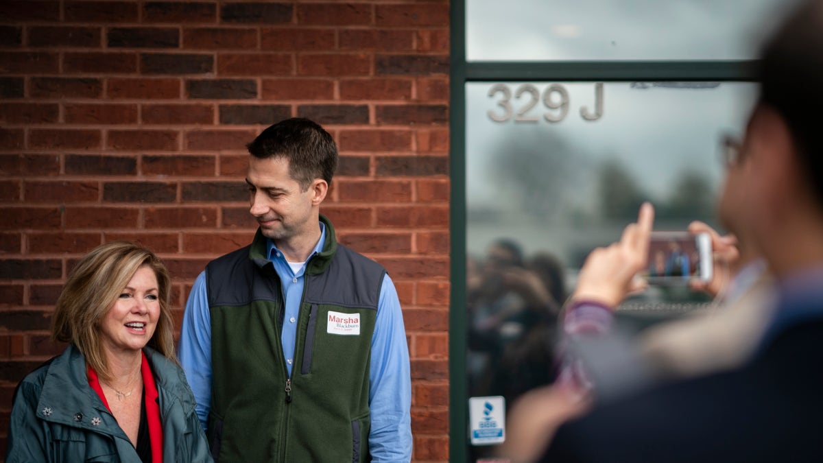 Marsha Blackburn and Tom Cotton