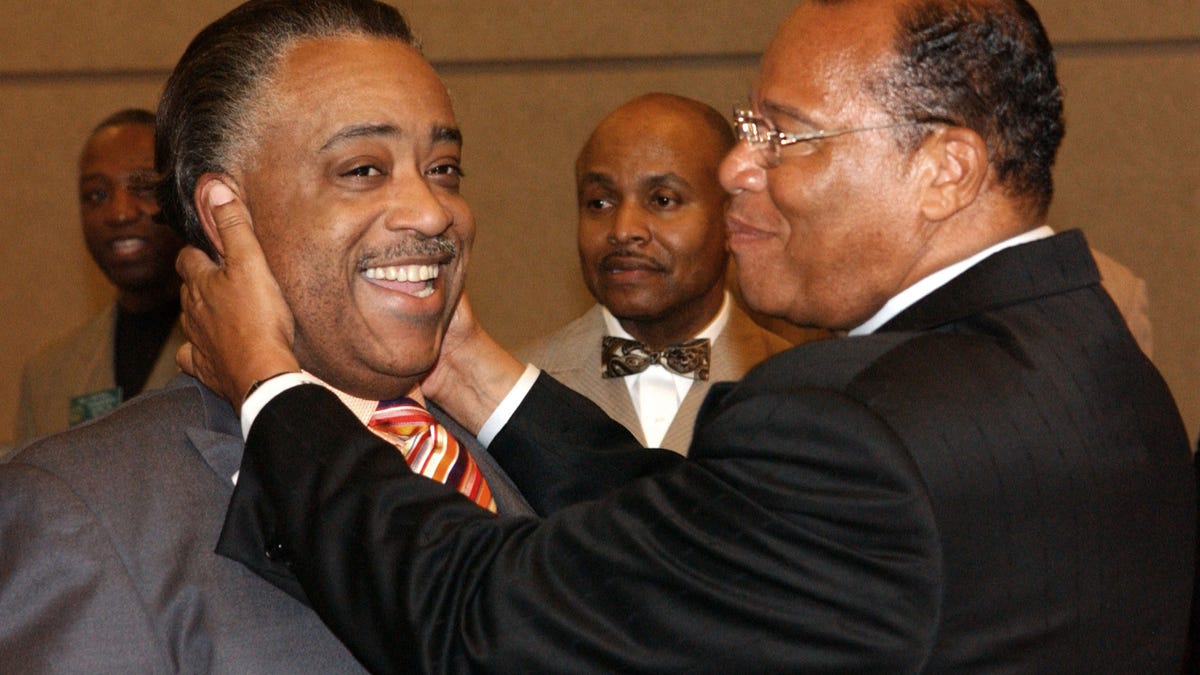 Al Sharpton and Louis Farrakhan