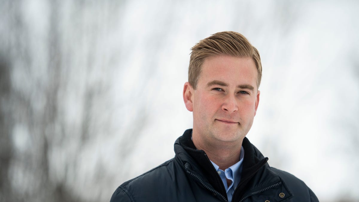 Peter Doocy. (Photo by Carolyn Van Houten/The Washington Post via Getty Images)