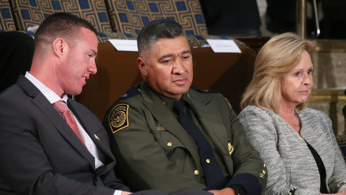 U.S. Border Patrol chief Raul Ortiz sits in the first lady's box ahead of the State of the Union address in the chamber of the U.S. House of Representatives on Feb. 4, 2020, in Washington, D.C. (Getty Images)