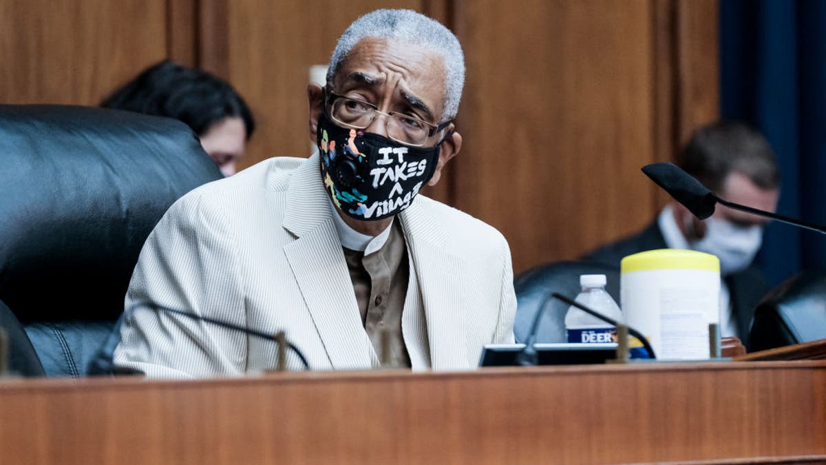Chairman Rep. Bobby Rush (D-IL) listens during testimony at a House Energy and Commerce Committee, Subcommittee on Energy hearing in the Rayburn Building on July 14, 2020, in Washington, D.C. (Photo by Michael A. McCoy/Getty Images)