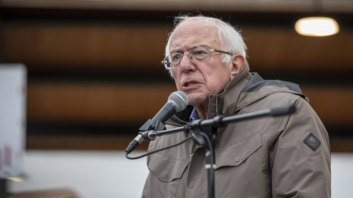 Bernie Sanders in Battle Creek, Michigan