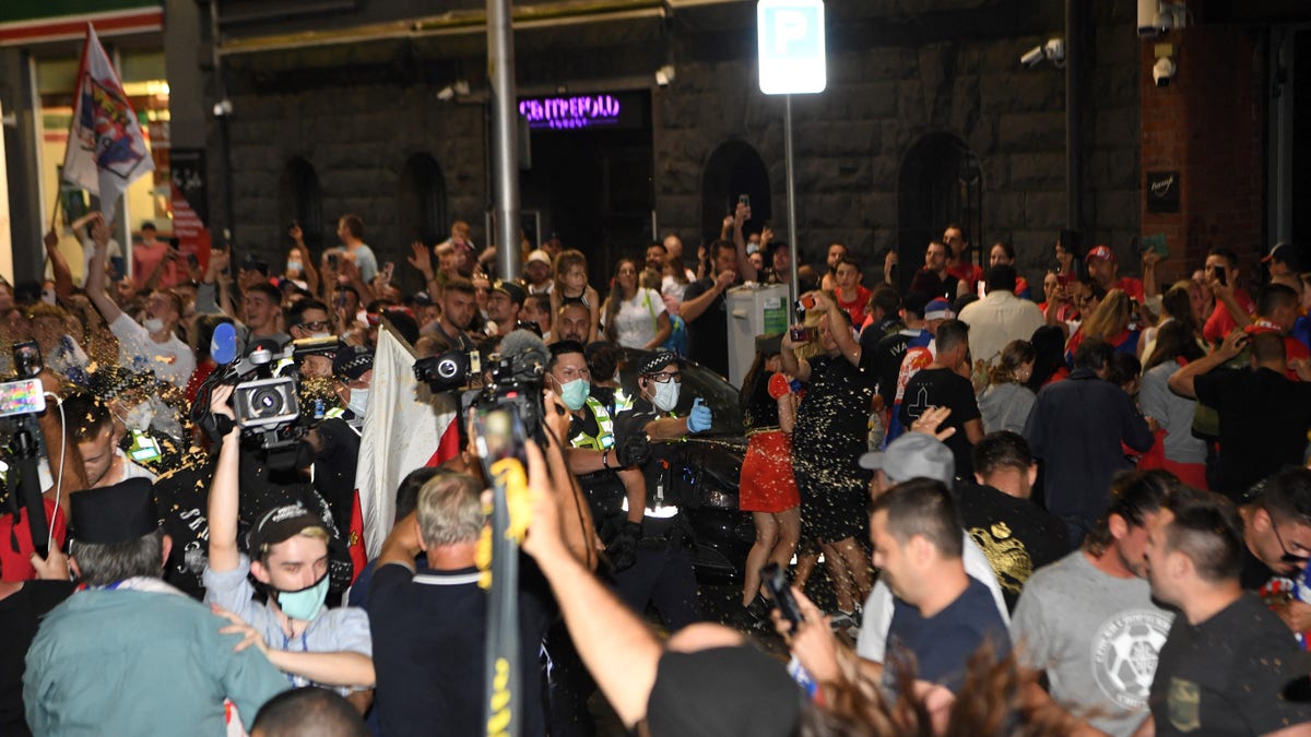 Novak Djokovic supporters pepper-sprayed