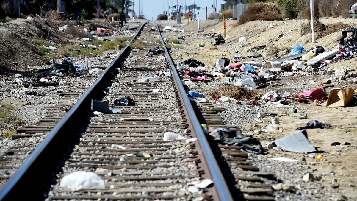 For decades, Union Pacific Railroad has failed to maintain its tracks which primarily run through communities of color. (Photo by Brittany Murray/MediaNews Group/Long Beach Press-Telegram via Getty Images)
