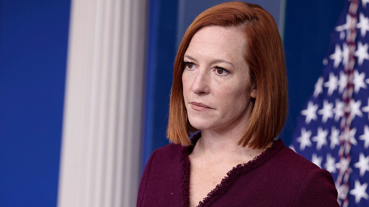 White House press secretary Jen Psaki 