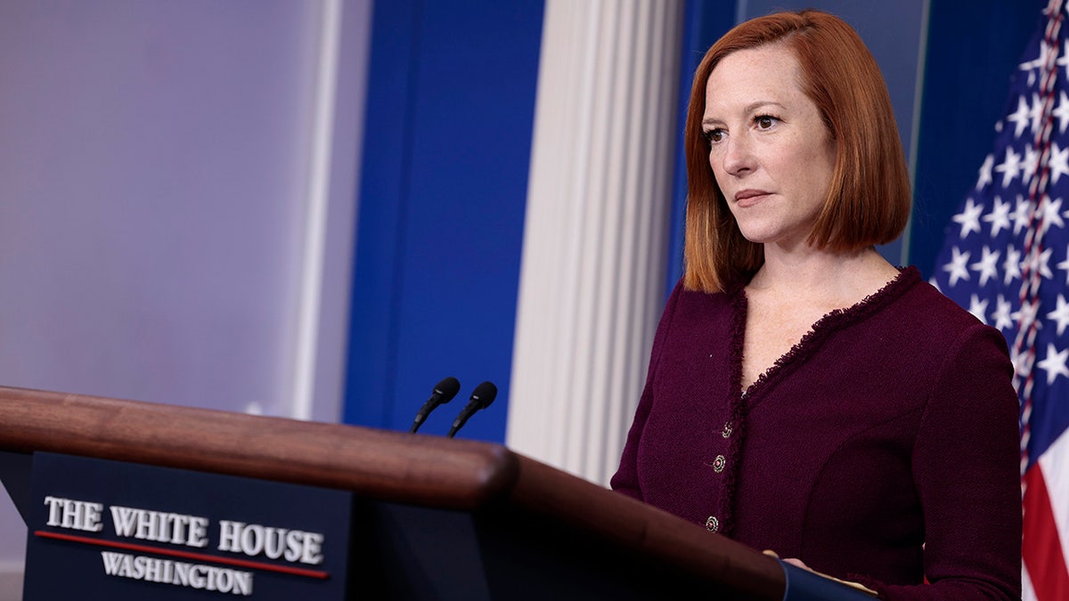 White House press secretary Jen Psaki