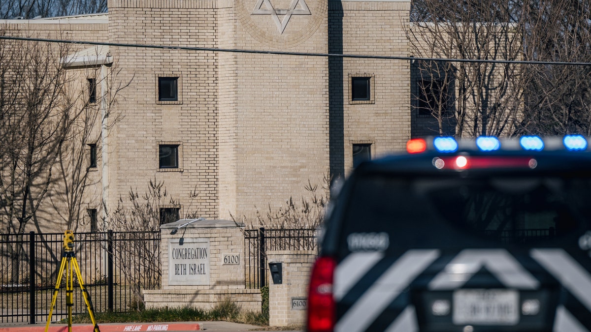 Congregation Beth Israel synagogue, site of Texas hostage situation
