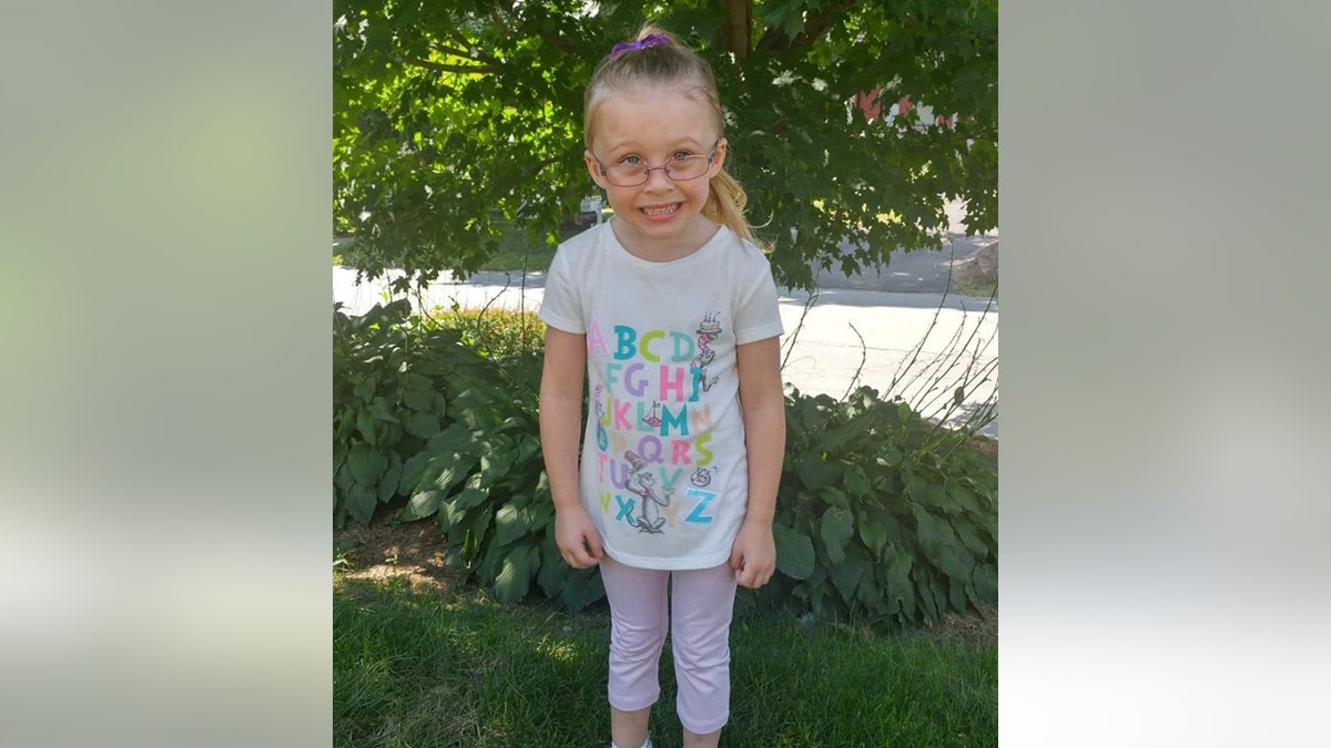 Harmony Montgomery is missing. She wears an ABCs t-shirt in this photo