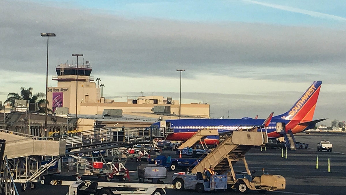 Hollywood Burbank Airport in California halted flights for about 15 minutes after the FAA ordered a ground stop at about 2:30 p.m. local time, an airport spokeswoman told Fox News Digital.