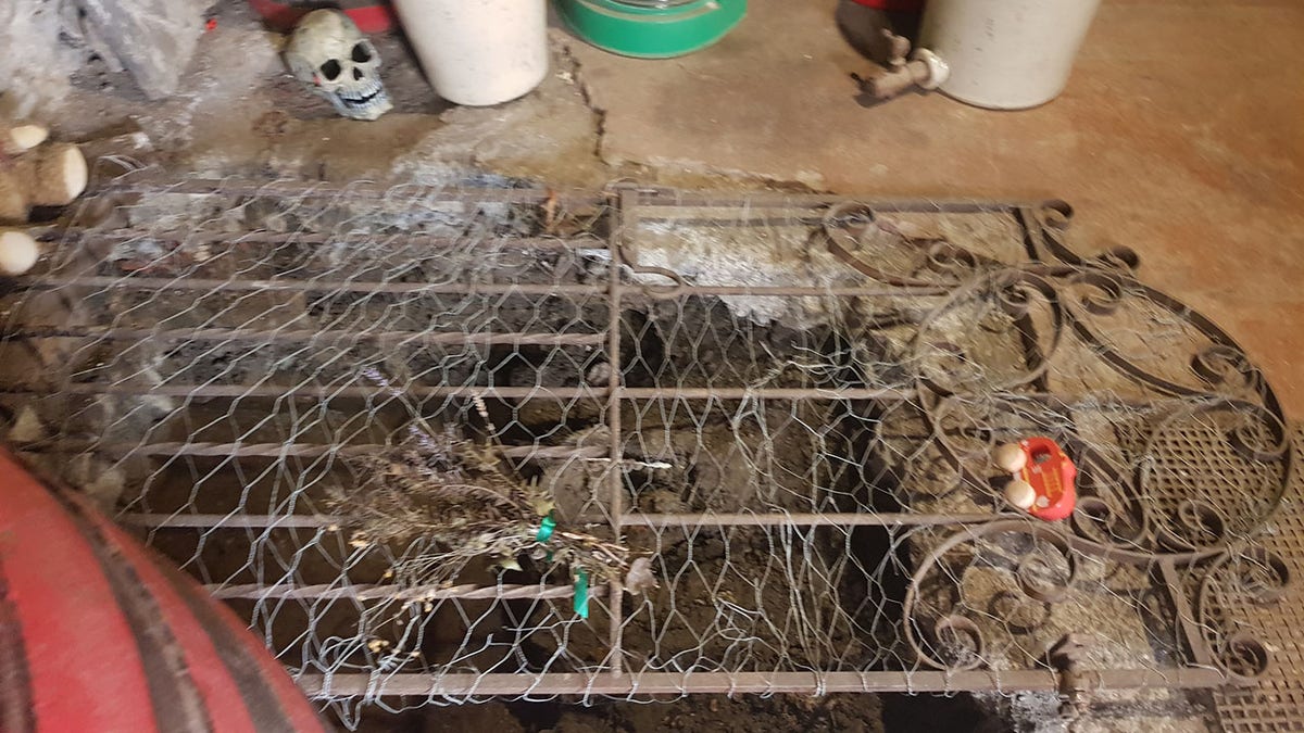 dig site at 'Most haunted house in the world': Woman finds 'HUMAN BONES', daggers and mummified cat in 1,000-year-old property