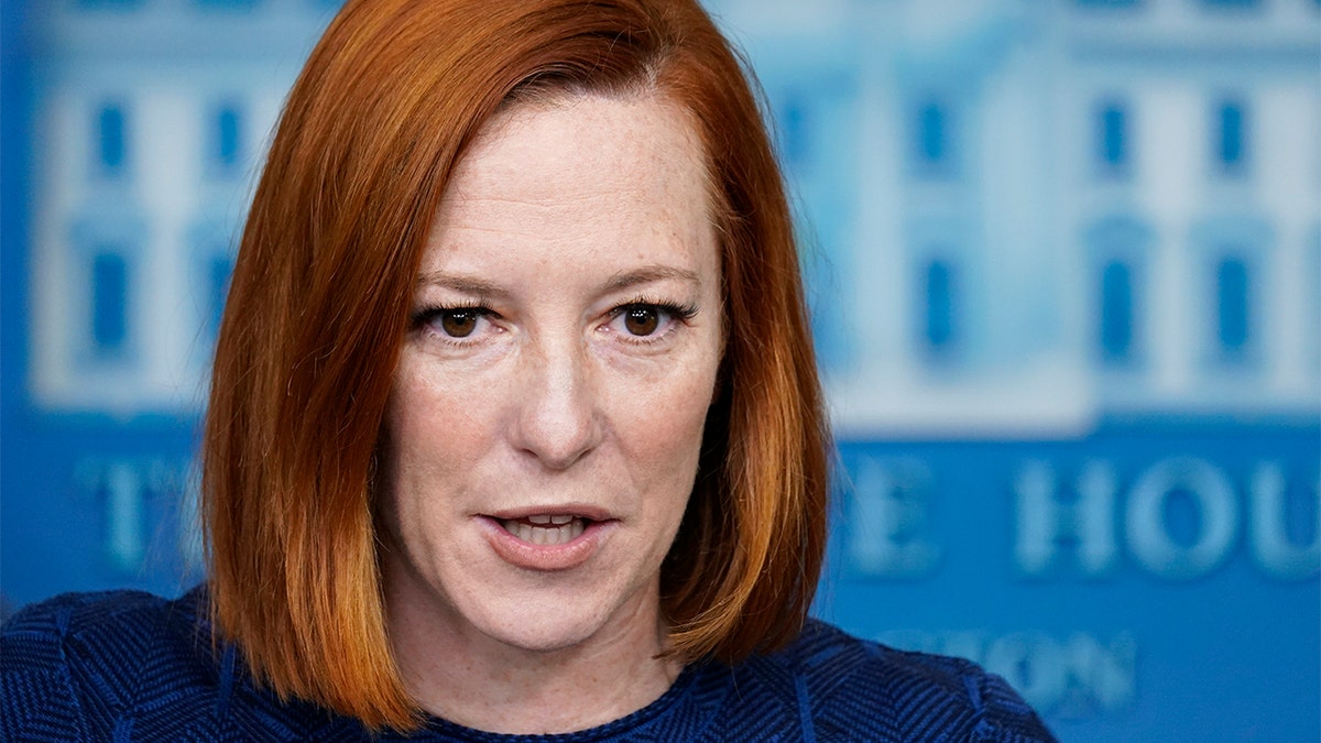 White House press secretary Jen Psaki 