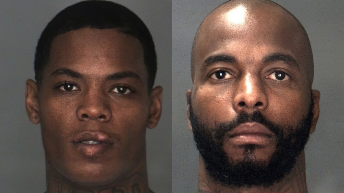 Two of four suspects in an attempted smash-and-grab robbery of a California jewelry store, Dalon La Flora and Jonathan Williamson