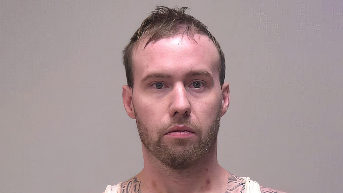 Justin M. Vaughn, 31, got into the driver's seat of the car and drove away from the dealership with a 19-year-old in the backseat, police said.