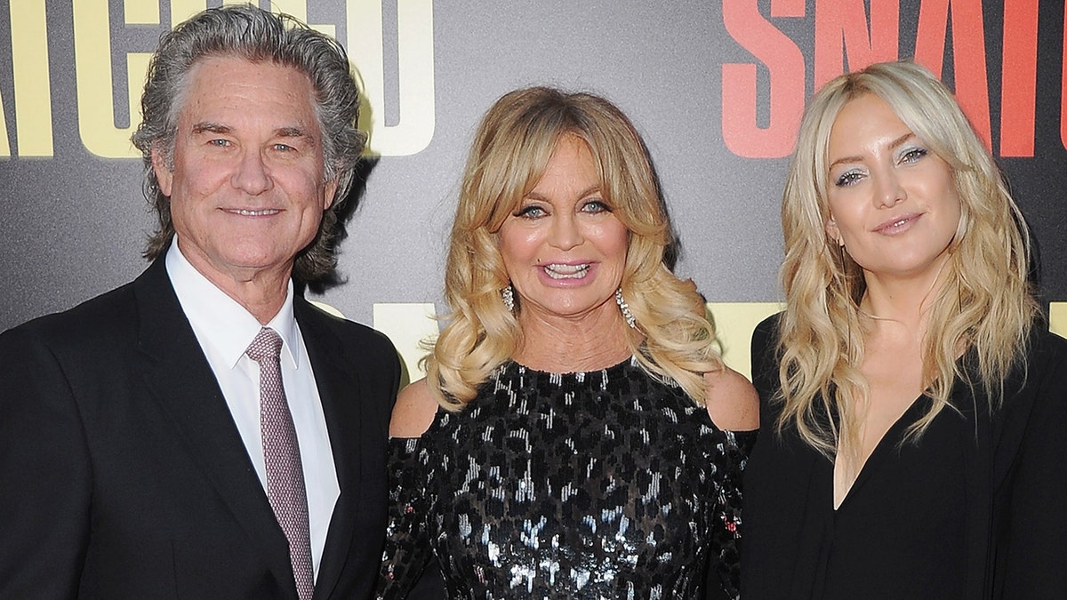 Kurt Russell, Goldie Hawn and Kate Hudson