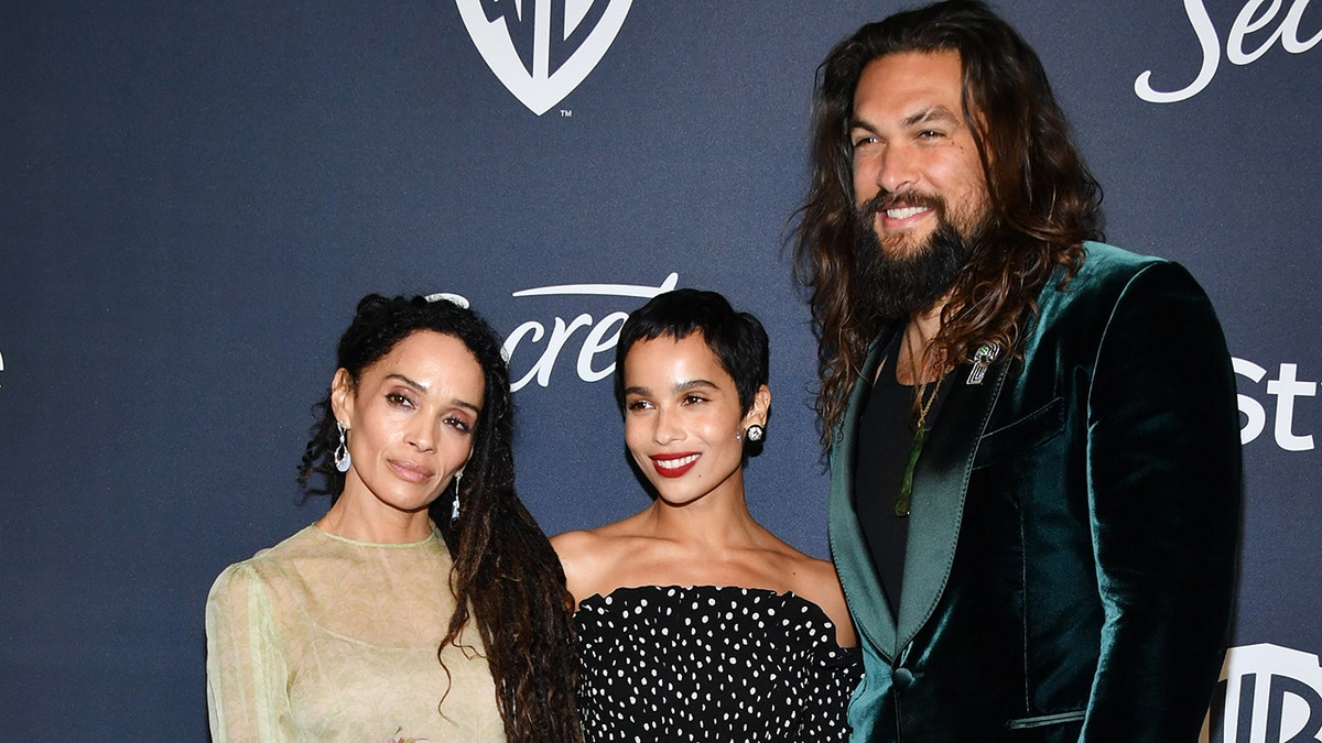 Lisa Bonet, Zo? Kravitz, Jason Momoa