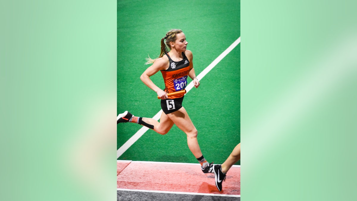 Idaho State University cross-country and track athlete Madison Kenyon.