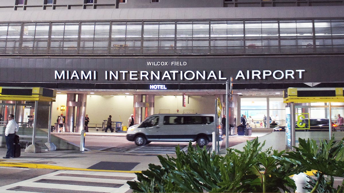 Miami airport entrance