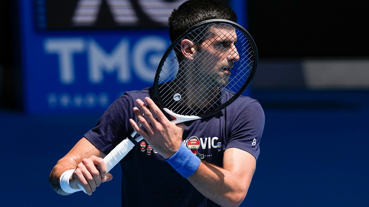 Serbia's Novak Djokovic