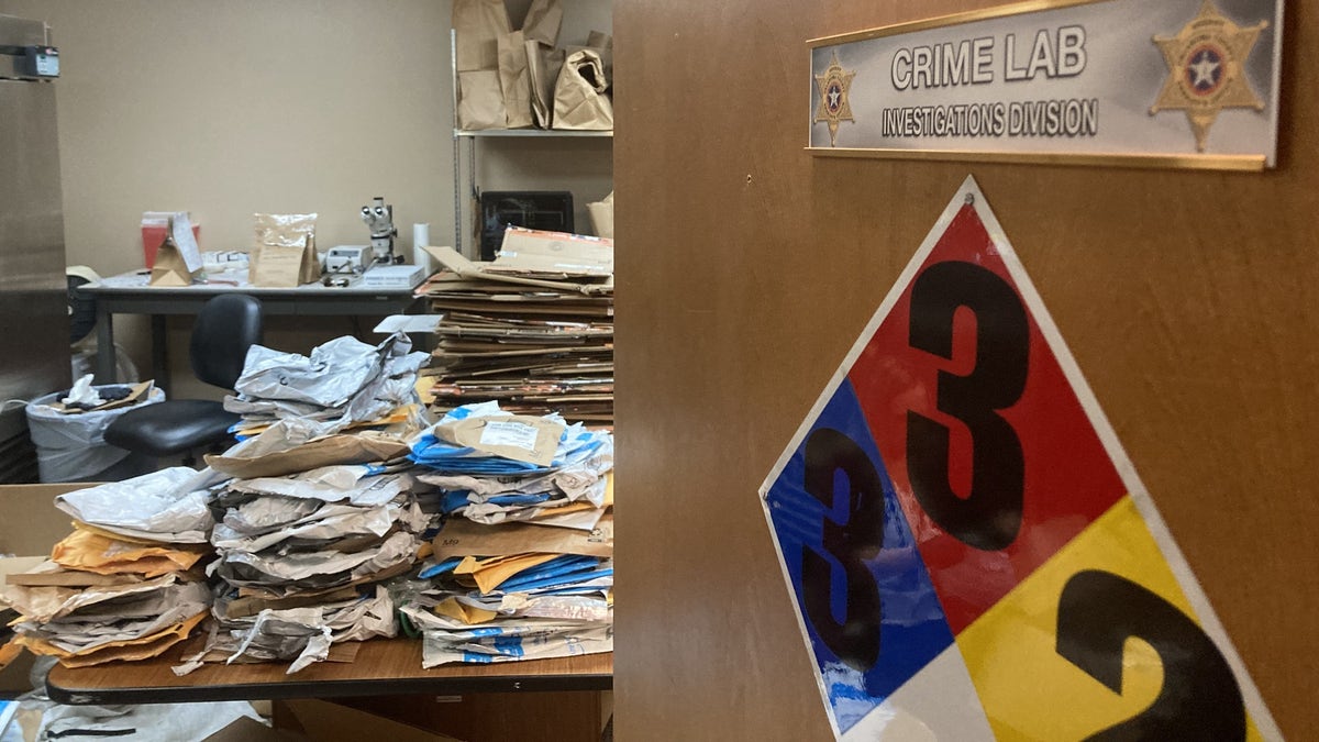 Investigators were going through the remaining items parcel-by-parcel with help from both Amazon and the Postal Service, according to authorities. 