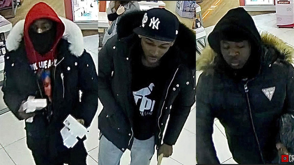 Police say the three men stole $3,000 in merchandise from an Ulta Beauty store located at 833 North Krocks Road in Lower Macungie Township,Lehigh County, in broad daylight on Sunday.
