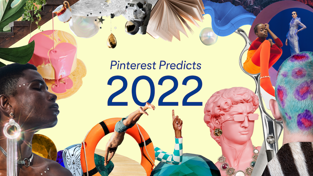 Pinterest has identified a number of style trends from internal search query data, and now the image-focused social network has determined which burgeoning beauty and fashion movements are likely to become big deals in 2022.