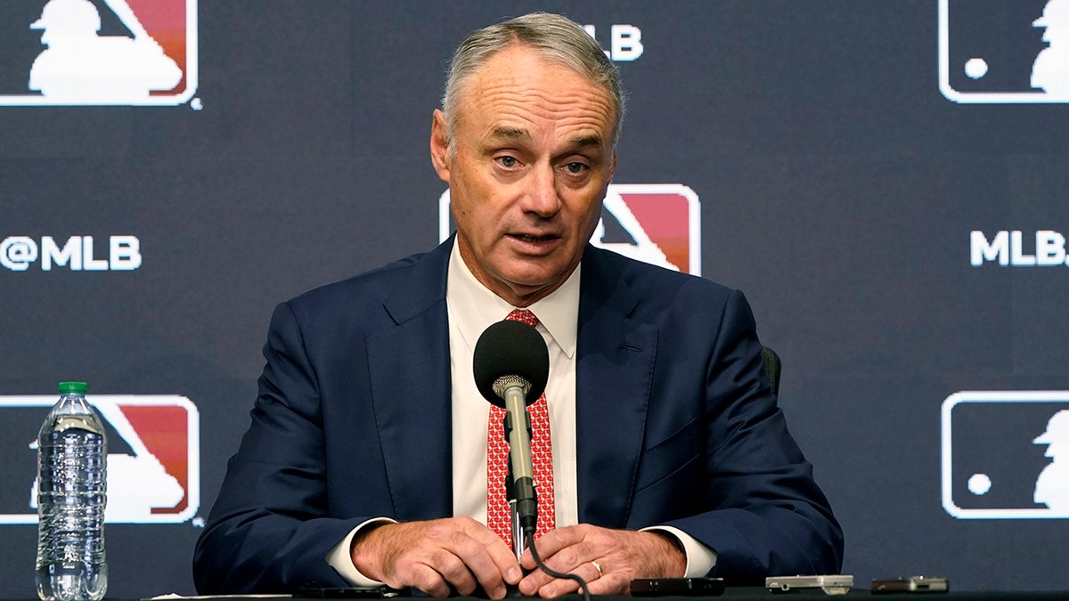 Baseball Commissioner Rob Manfred